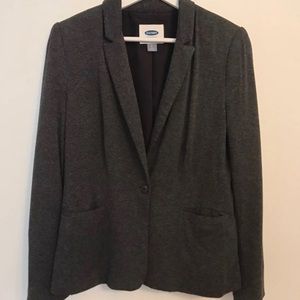 Old Navy dark gray blazer
